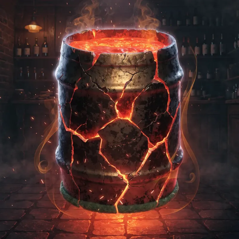 Embers bring the items to life